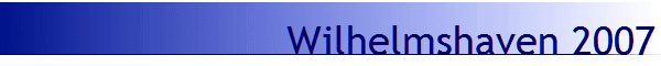 Wilhelmshaven 2007